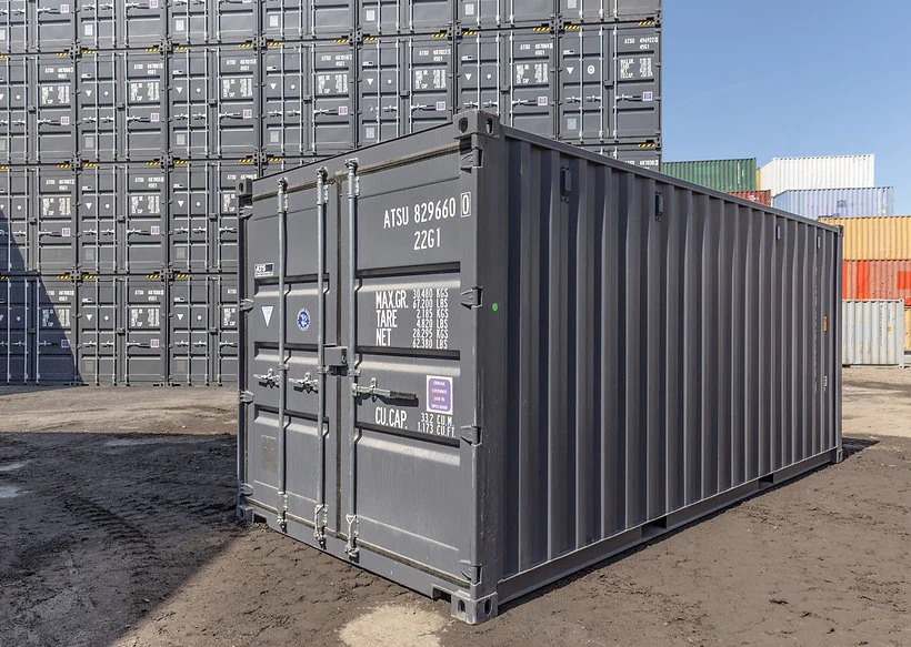 Container20PiedsGris1ervoyage_Neuf